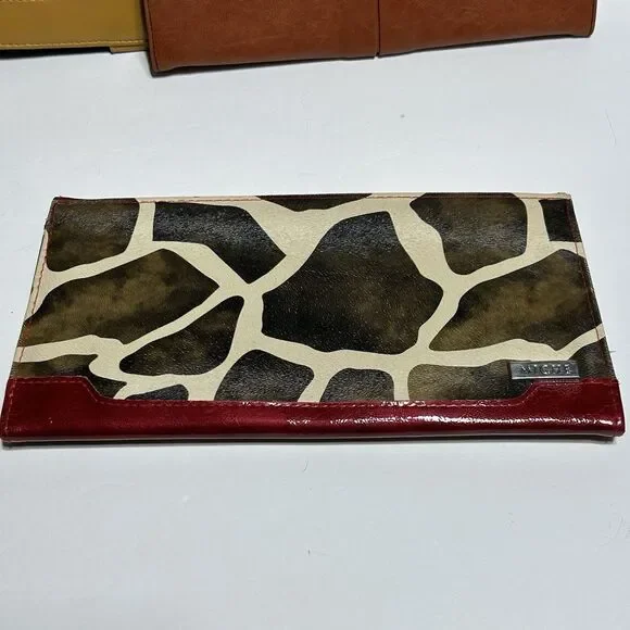 Lot of 5 MICHE Purse Shells Multicolor Red Mustard Yellow, Brown Animal Print - Picture 8 of 16